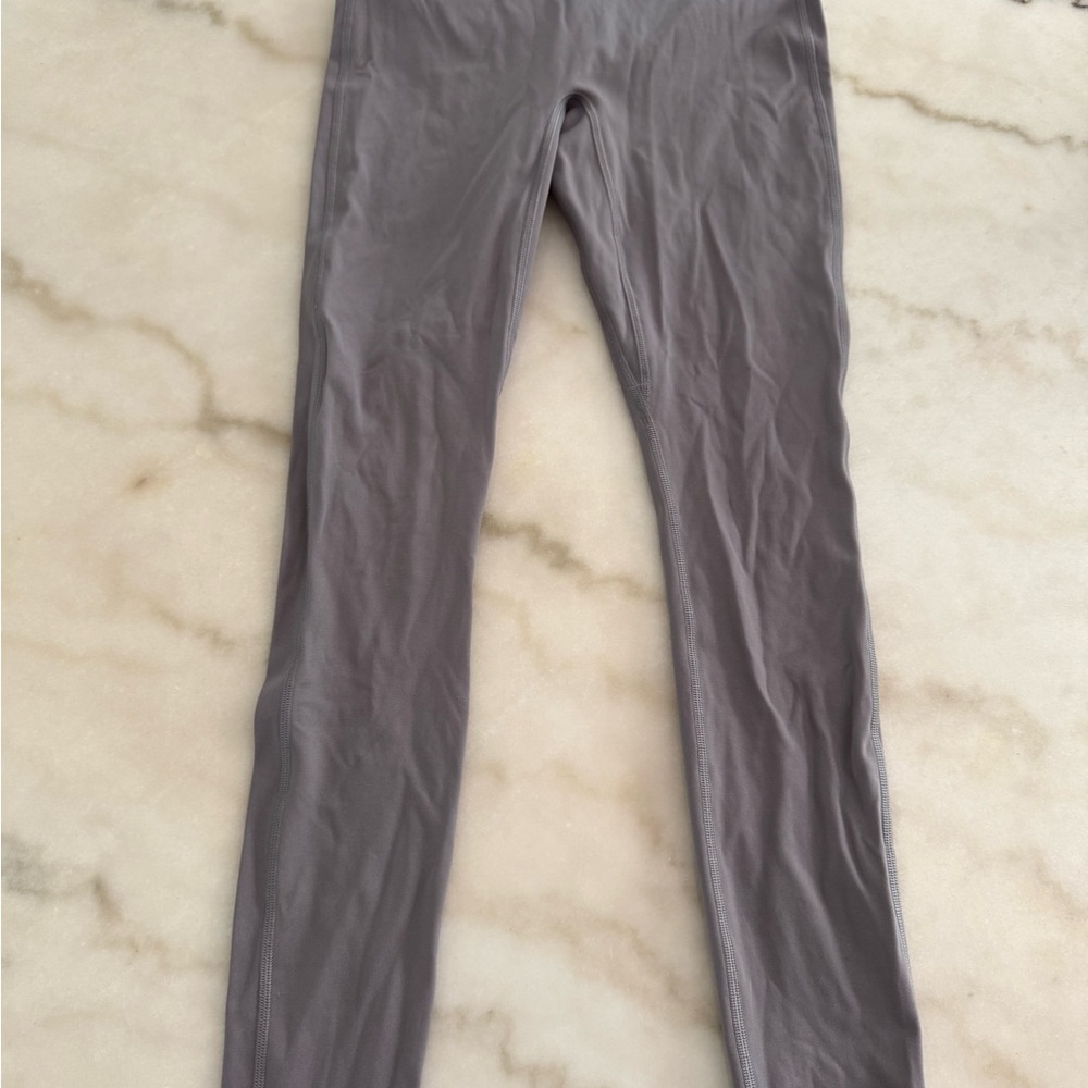 Fabletics Gray High-Waisted Leggings small